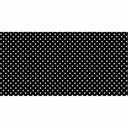 Pacon Fadeless 48X50 Classic Dots Black PAC55845